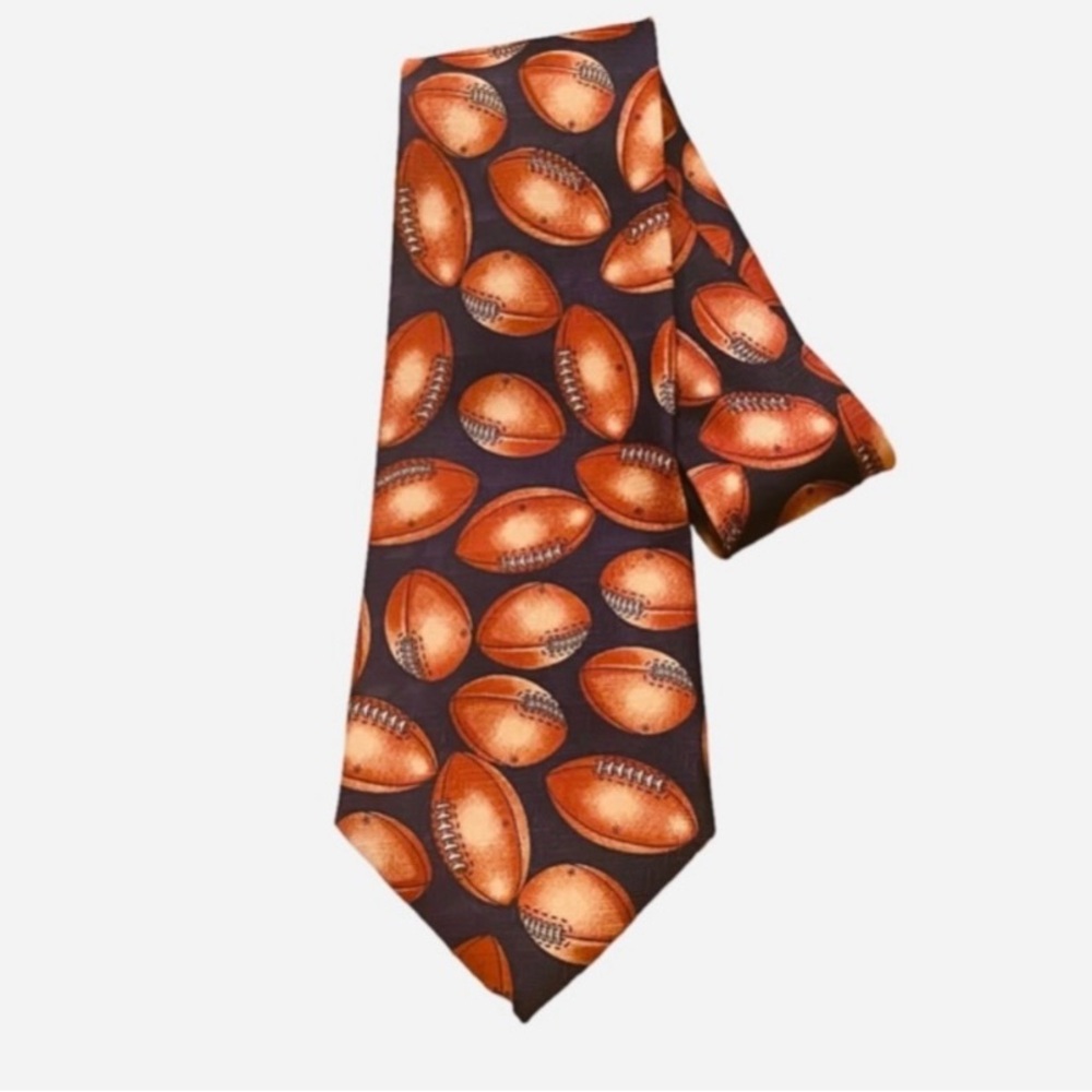 Florence Football Pattern Necktie